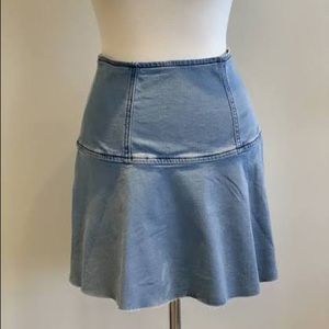 Free People Denim Skirt